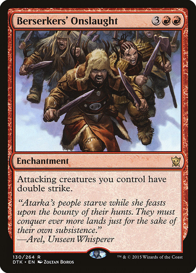 Berserkers' Onslaught [Dragons of Tarkir] | Total Play