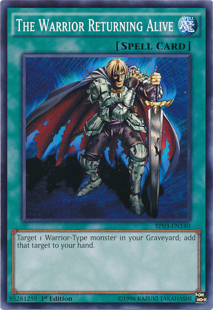 The Warrior Returning Alive [BP03-EN140] Common | Total Play