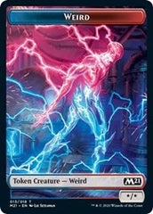 Weird // Zombie Double-Sided Token [Core Set 2021 Tokens] | Total Play