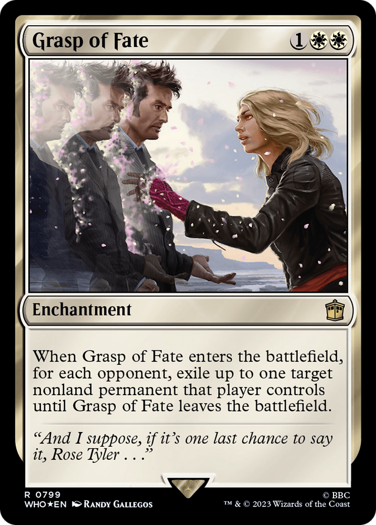 Grasp of Fate (Surge Foil) [Doctor Who] | Total Play