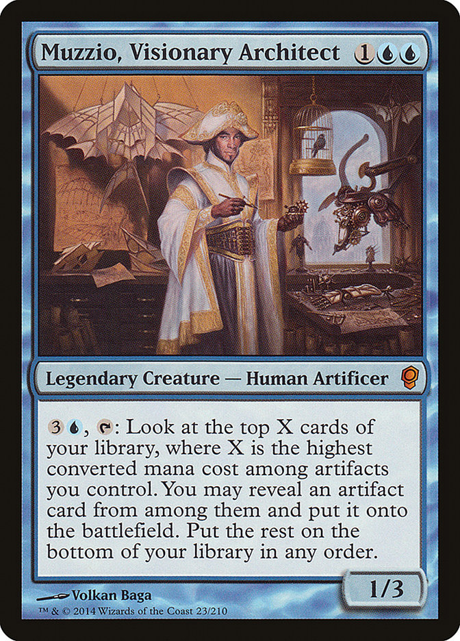 Muzzio, Visionary Architect [Conspiracy] | Total Play