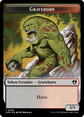 Thopter // Graveborn Double-Sided Token [Commander Masters Tokens] | Total Play
