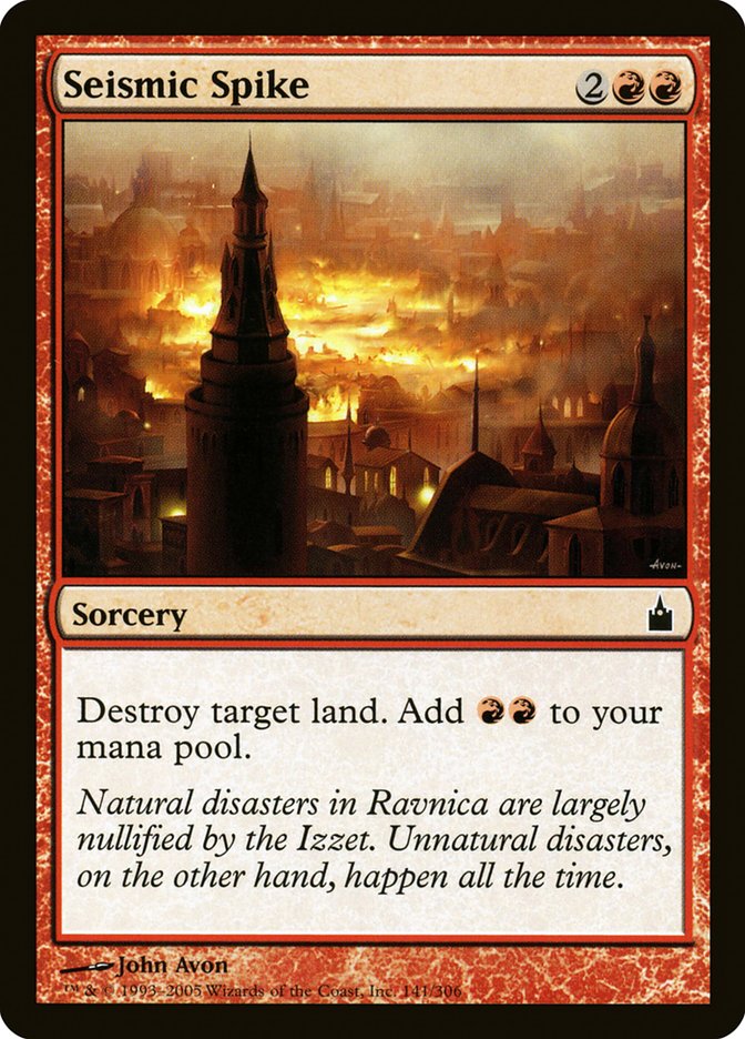 Seismic Spike [Ravnica: City of Guilds] | Total Play