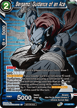 Bergamo, Guidance of an Ace (P-329) [Tournament Promotion Cards] | Total Play