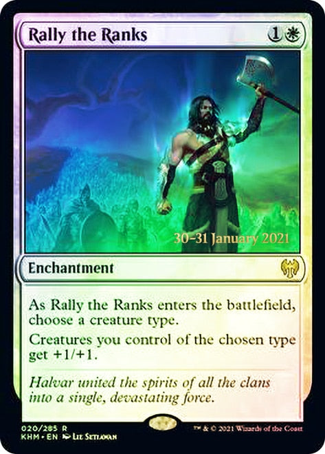 Rally the Ranks [Kaldheim Prerelease Promos] | Total Play