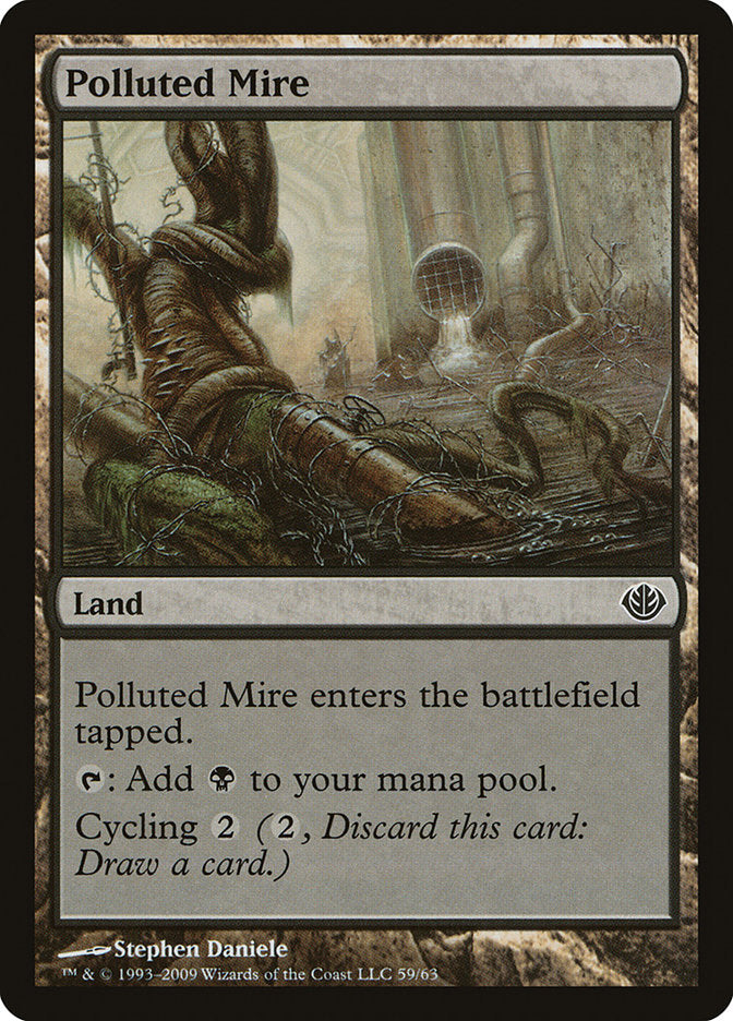 Polluted Mire [Duel Decks: Garruk vs. Liliana] | Total Play