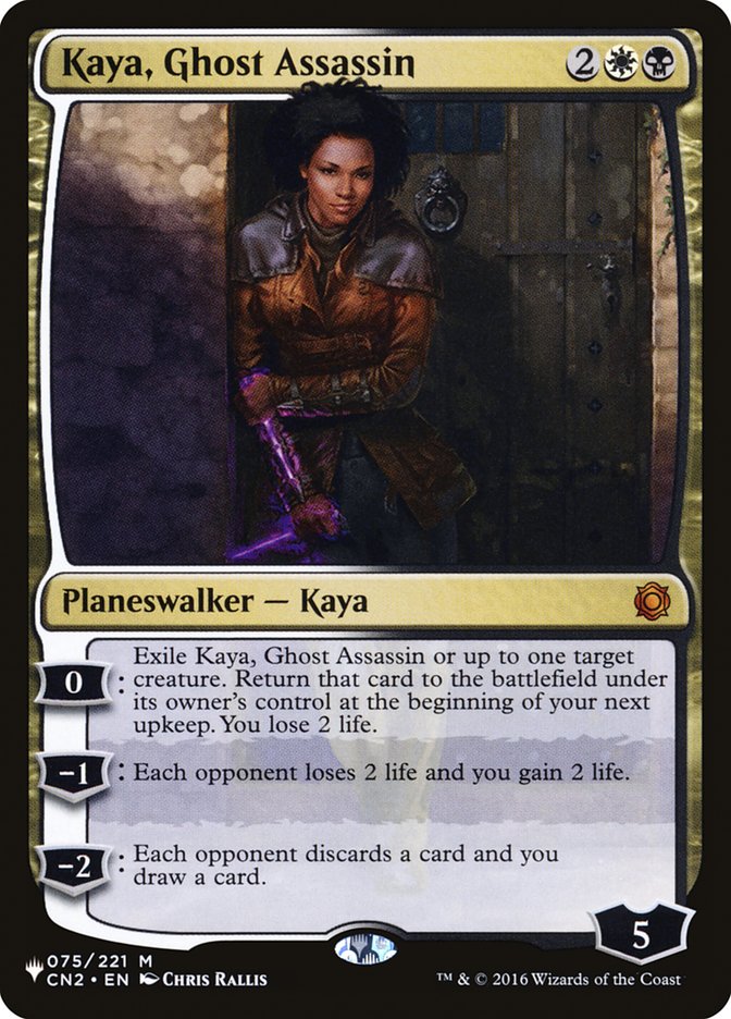 Kaya, Ghost Assassin [The List] | Total Play
