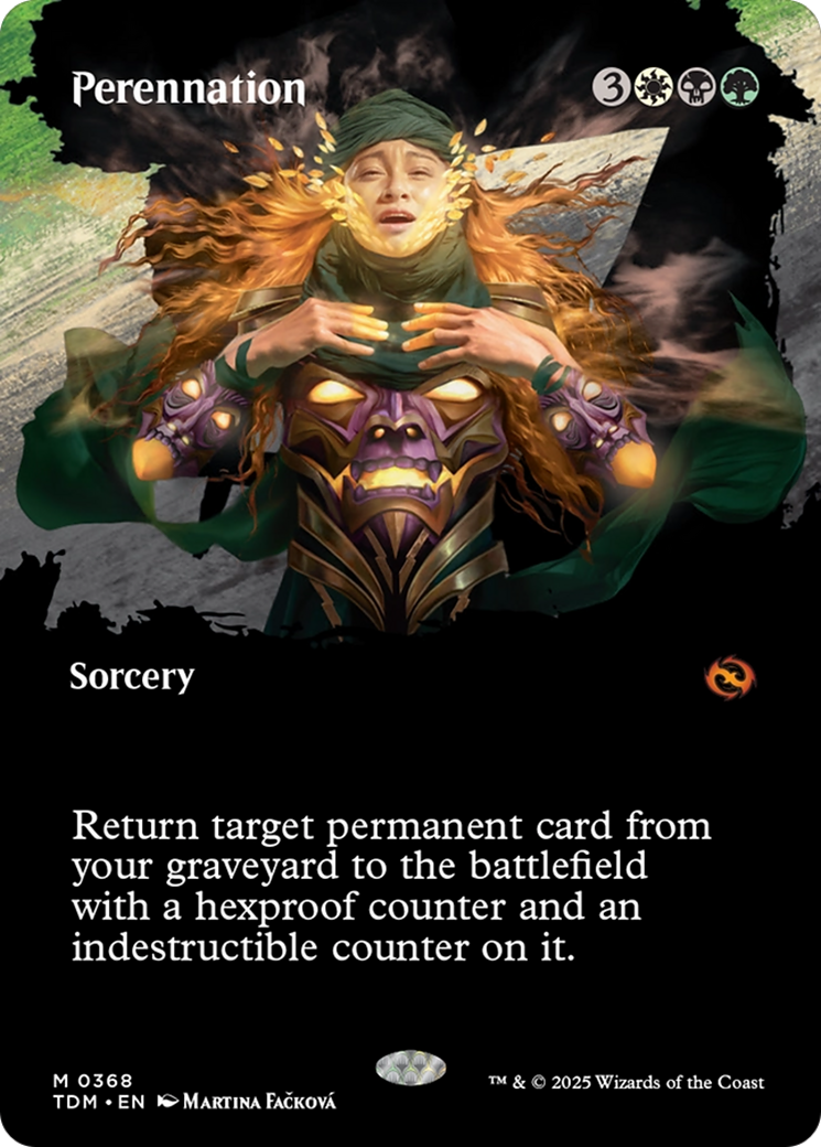 Perennation (Borderless) [Tarkir: Dragonstorm] | Total Play