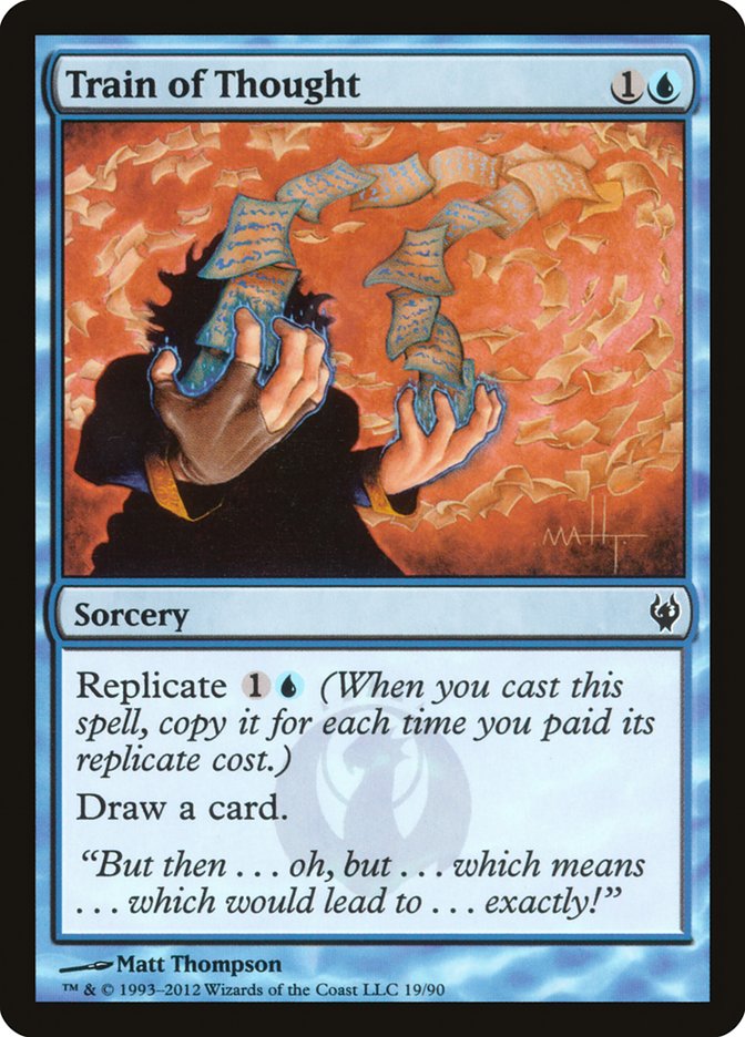 Train of Thought [Duel Decks: Izzet vs. Golgari] | Total Play