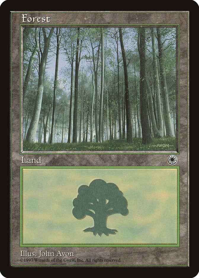 Forest (Green Signature with White Bark Trees) [Portal] | Total Play
