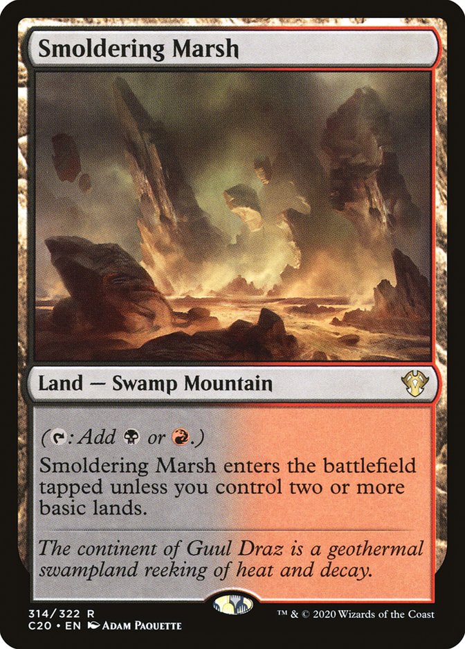 Smoldering Marsh [Commander 2020] | Total Play