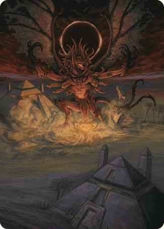 Dread Return Art Card [Commander Masters Art Series] | Total Play