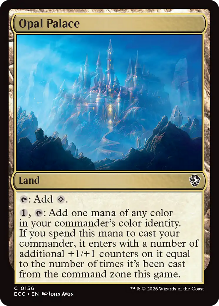 Opal Palace [Lorwyn Eclipsed Commander] | Total Play