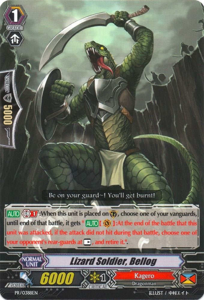 Lizard Soldier, Bellog (PR/0388EN) [Promo Cards] | Total Play