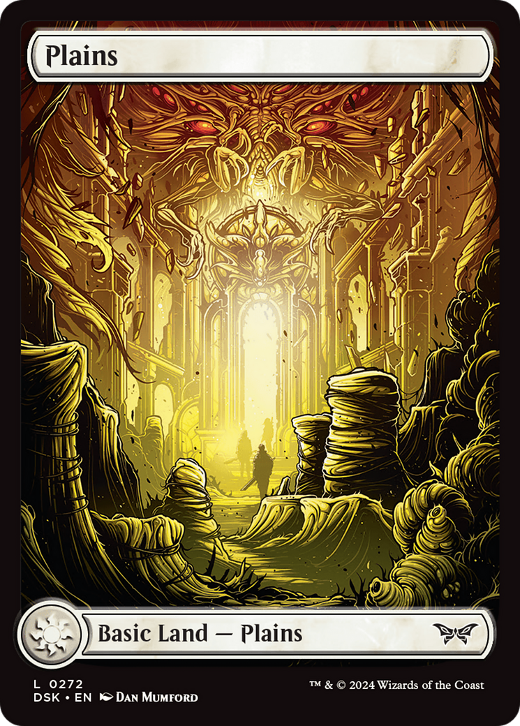 Plains (272) - Full Art [Duskmourn: House of Horror] | Total Play