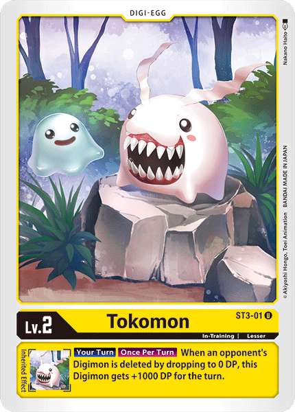 Tokomon [ST3-01] [Starter Deck: Heaven's Yellow] | Total Play