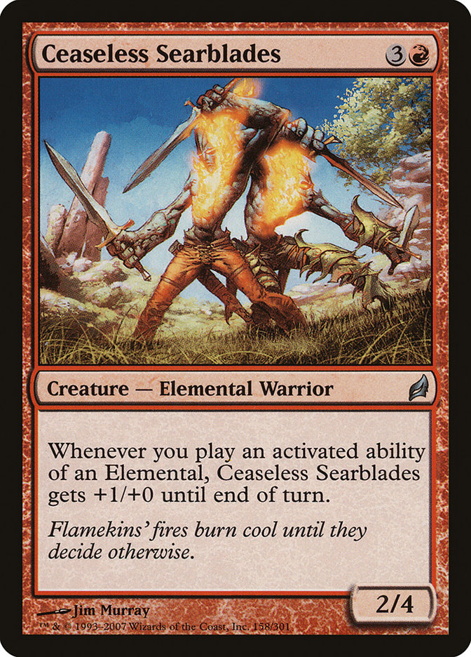 Ceaseless Searblades [Lorwyn] | Total Play
