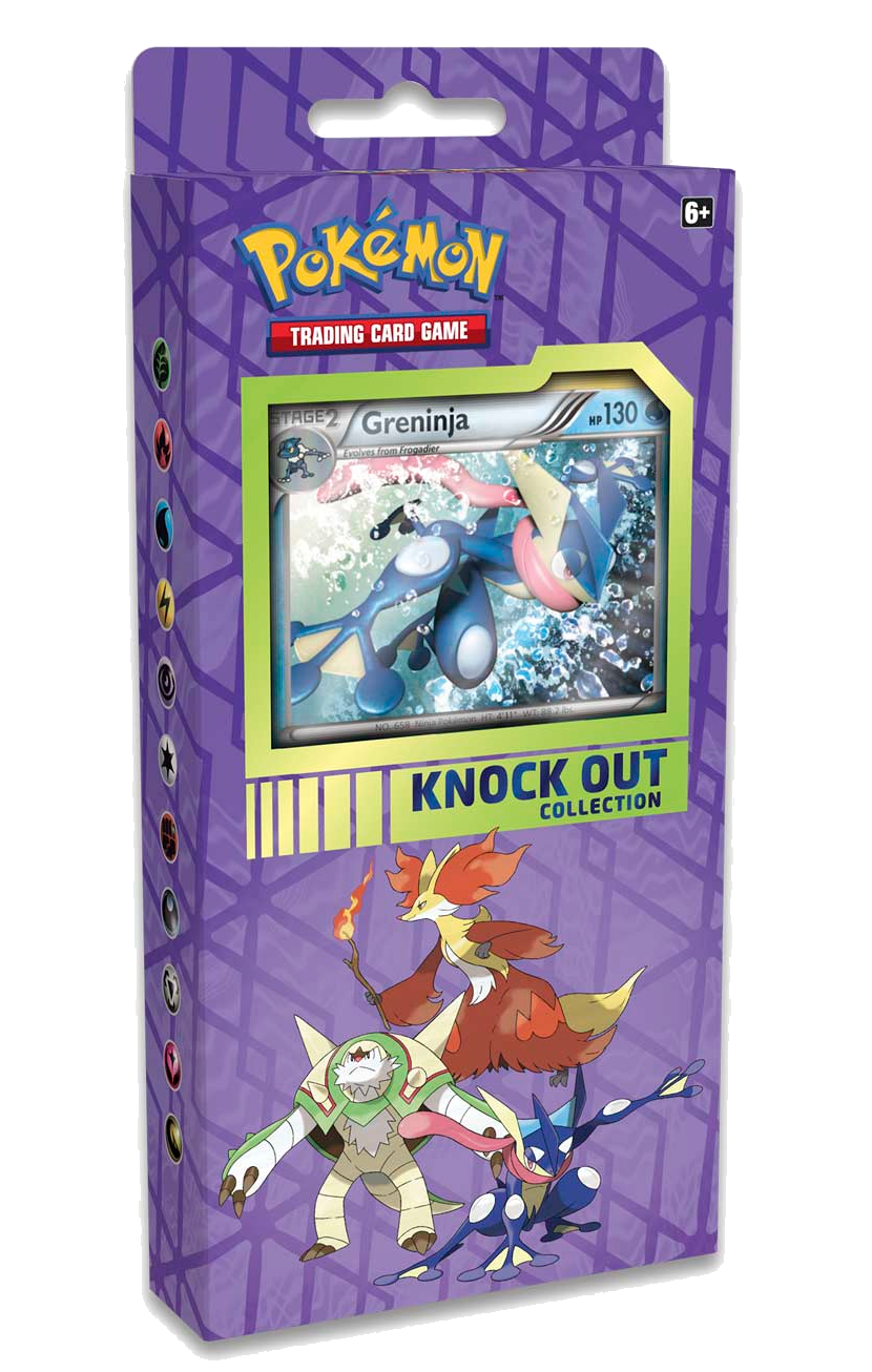 Knock Out Collection (Chesnaught, Delphox, Greninja) | Total Play