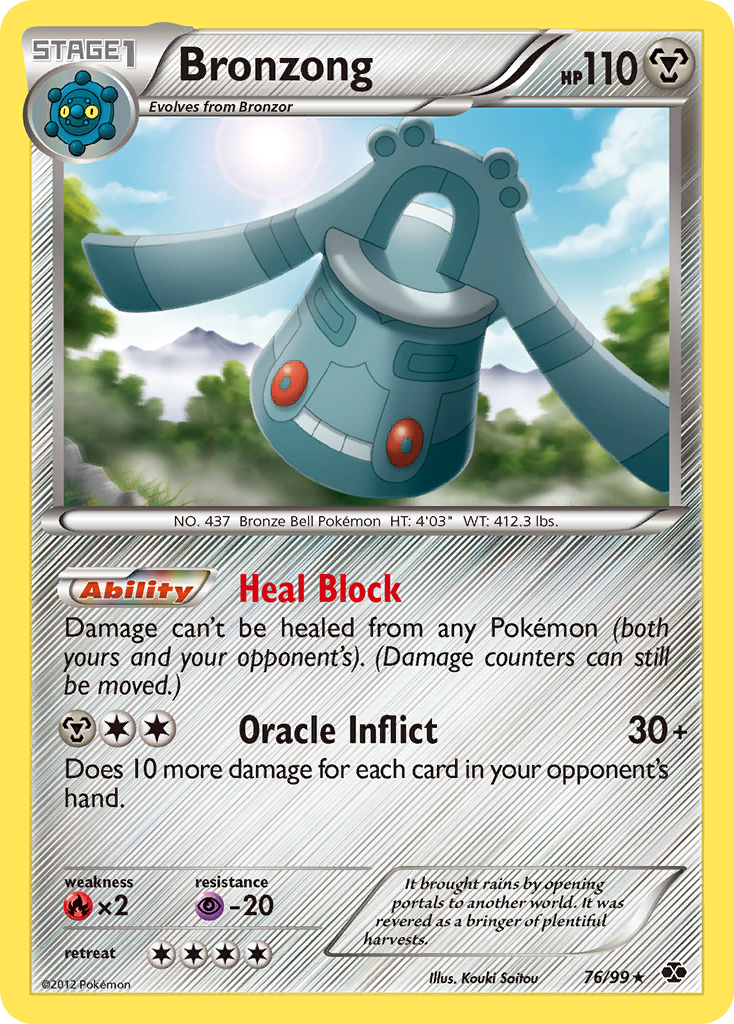 Bronzong (76/99) [Black & White: Next Destinies] | Total Play