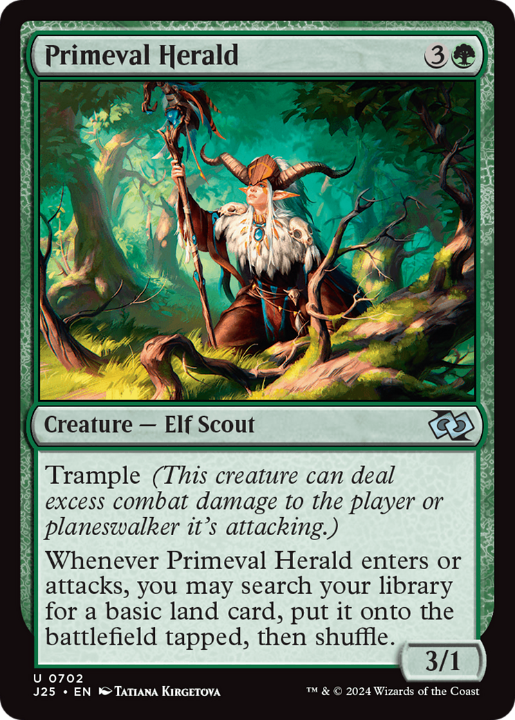 Primeval Herald [Foundations Jumpstart] | Total Play