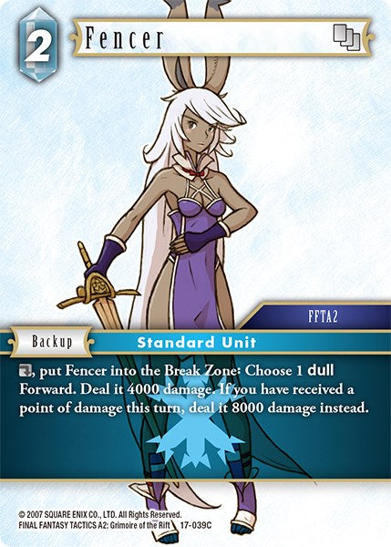 Fencer [Rebellion's Call] | Total Play