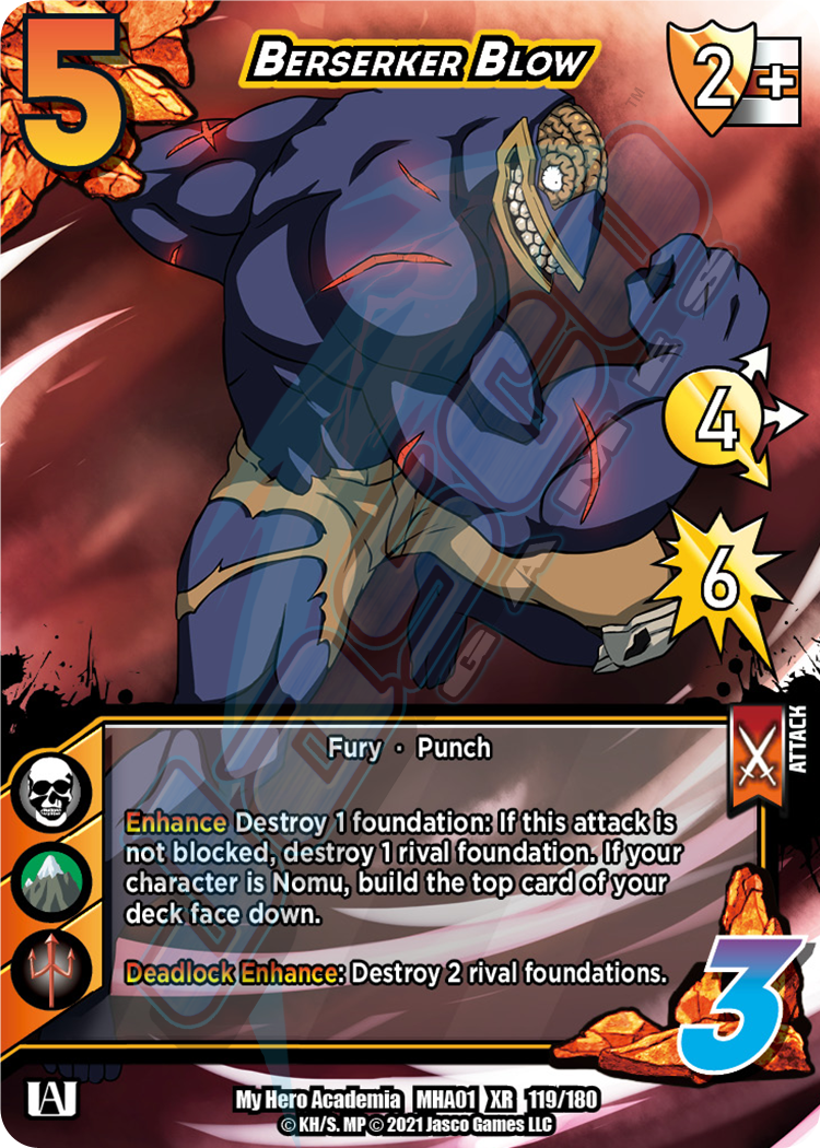 Berserker Blow [Series 1 XR Unlimited] | Total Play