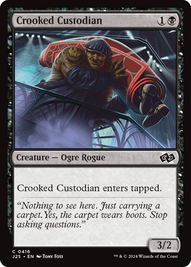 Crooked Custodian [Foundations Jumpstart] | Total Play