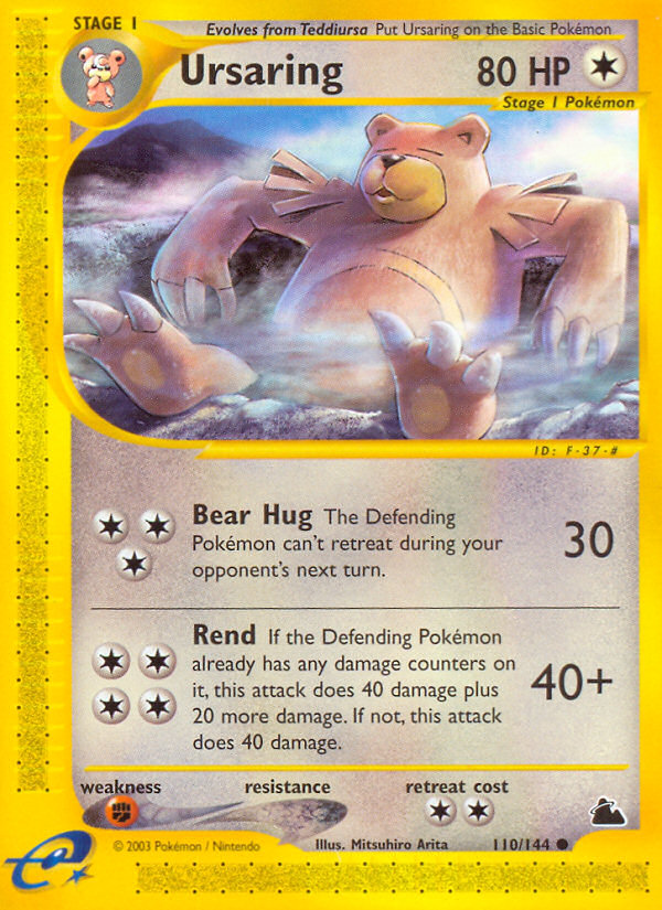 Ursaring (110/144) [Skyridge] | Total Play