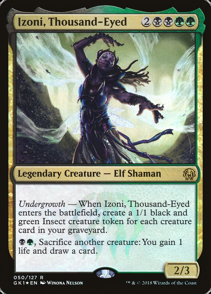 Izoni, Thousand-Eyed [Guilds of Ravnica Guild Kit] | Total Play