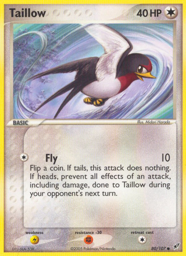 Taillow (80/107) [EX: Deoxys] | Total Play