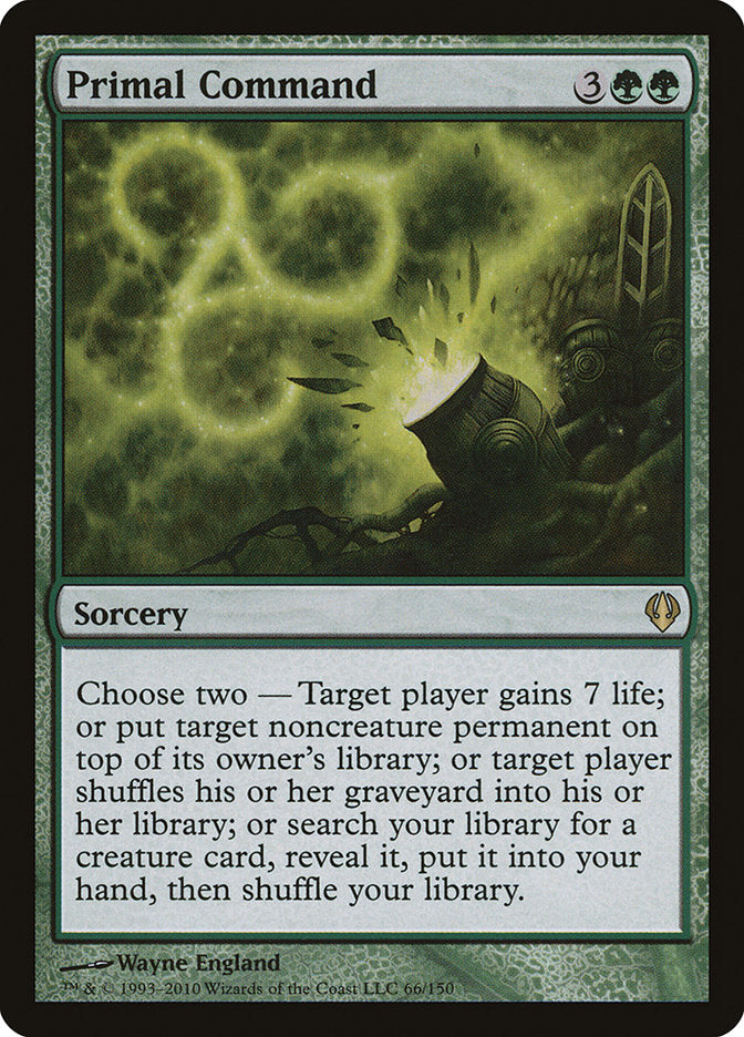 Primal Command [Archenemy] | Total Play