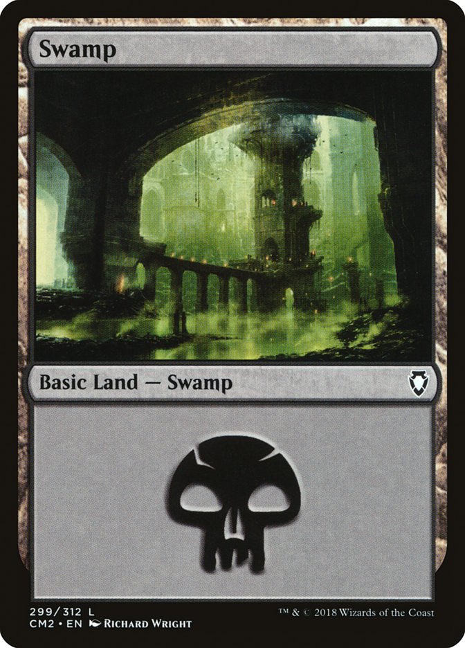 Swamp (299) [Commander Anthology Volume II] | Total Play