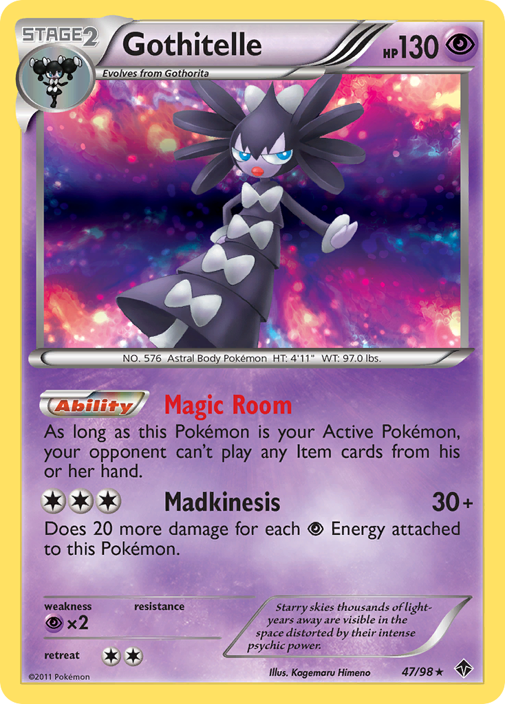 Gothitelle (47/98) [Black & White: Emerging Powers] | Total Play