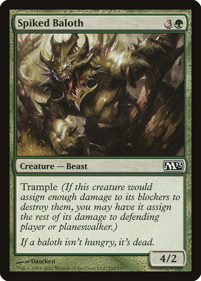 Spiked Baloth [Magic 2013] | Total Play