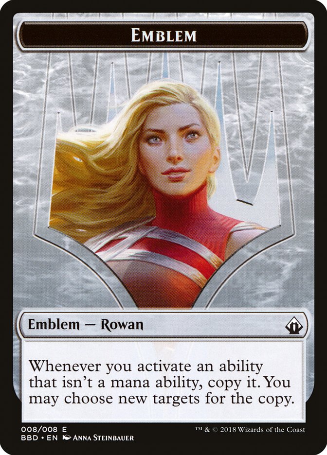 Rowan Kenrith Emblem [Battlebond Tokens] | Total Play