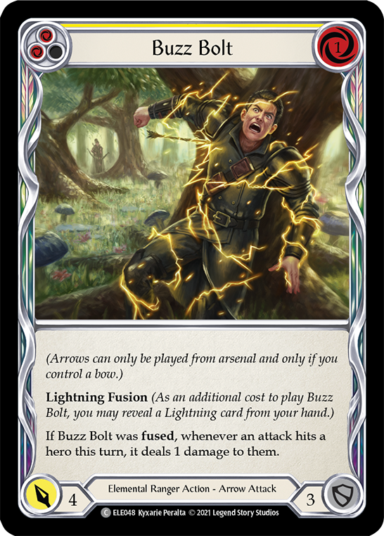 Buzz Bolt (Yellow) [ELE048] (Tales of Aria)  1st Edition Normal | Total Play