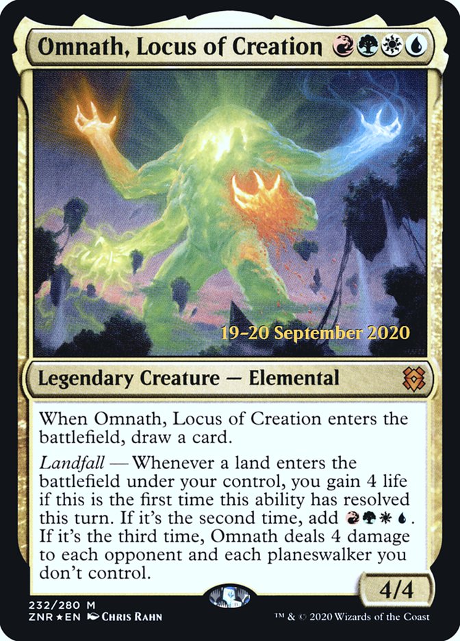 Omnath, Locus of Creation [Zendikar Rising Prerelease Promos] | Total Play