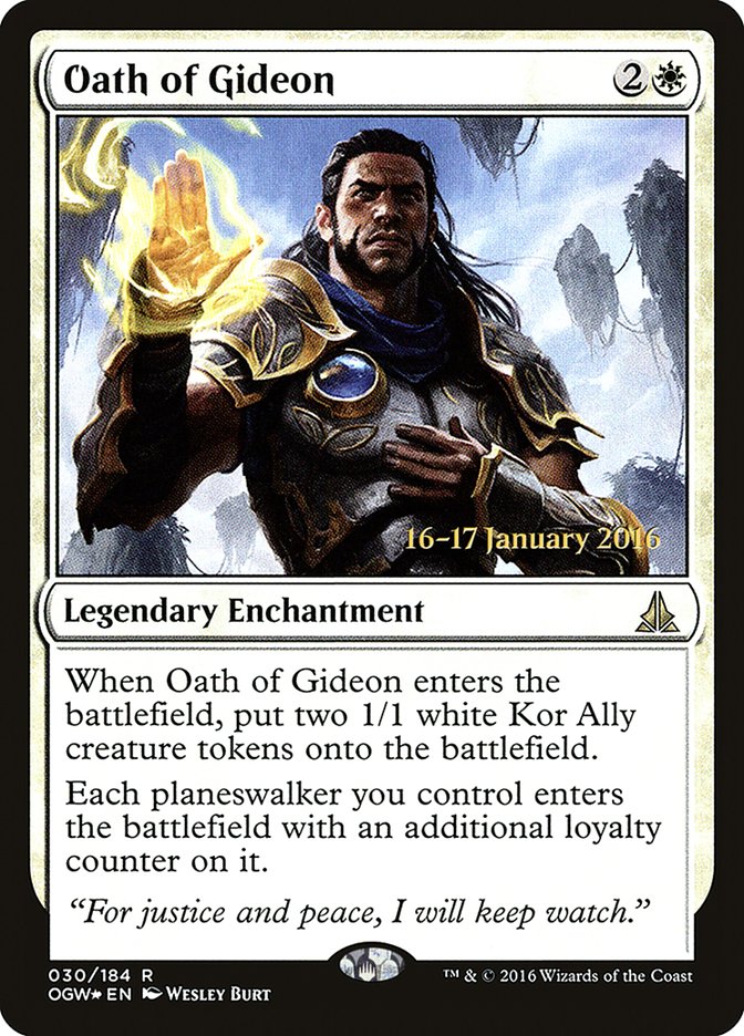 Oath of Gideon [Oath of the Gatewatch Prerelease Promos] | Total Play