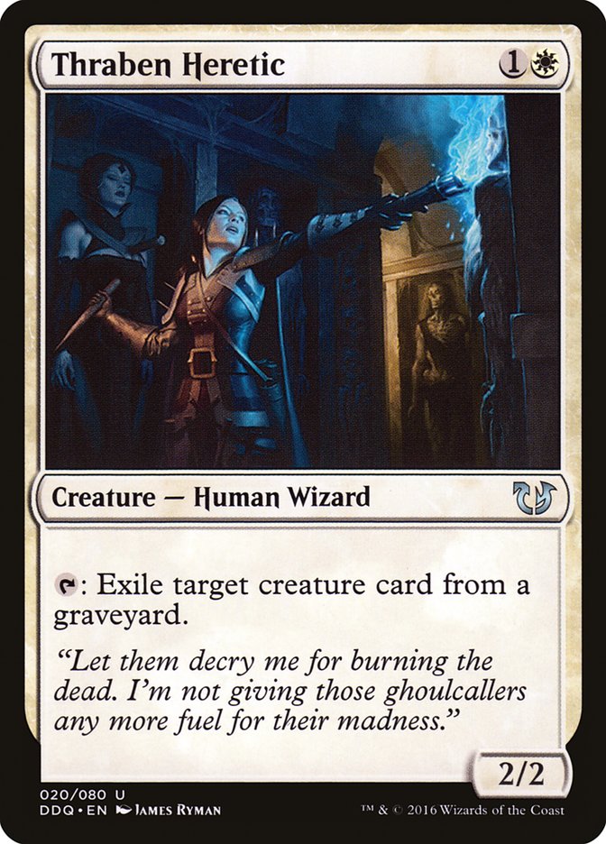 Thraben Heretic [Duel Decks: Blessed vs. Cursed] | Total Play