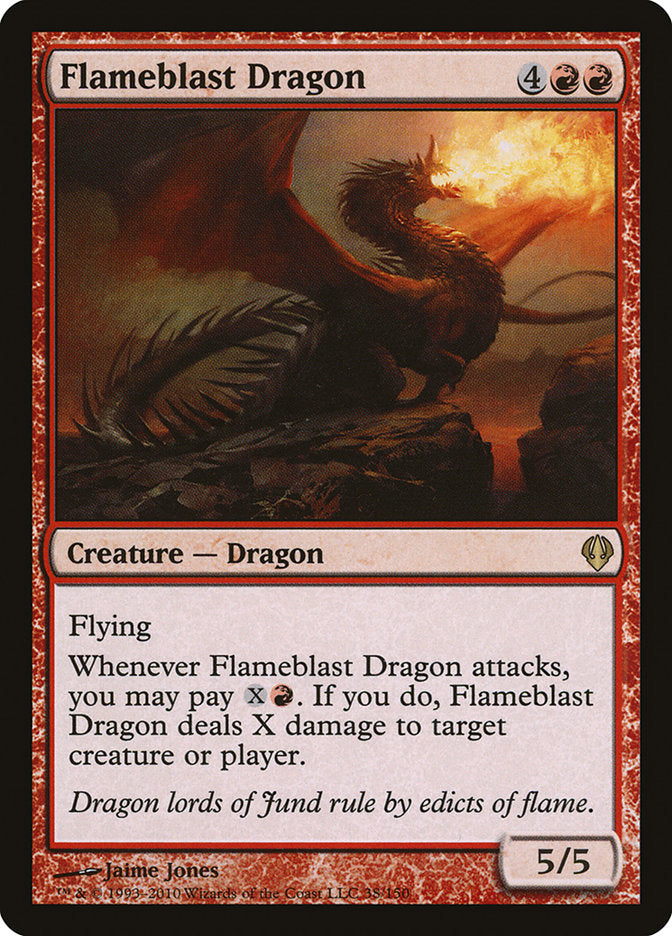 Flameblast Dragon [Archenemy] | Total Play