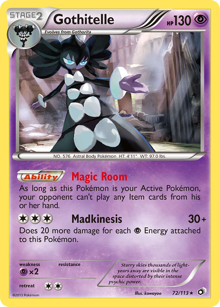 Gothitelle (72/113) [Black & White: Legendary Treasures] | Total Play