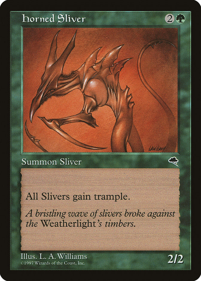 Horned Sliver [Tempest] | Total Play