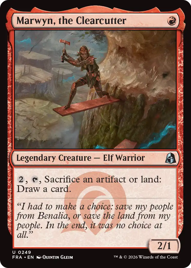 Marwyn, the Clearcutter [Reality Fracture] | Total Play