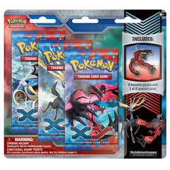 XY - 3-Pack Pin Blister Case (Xerneas & Yveltal) | Total Play