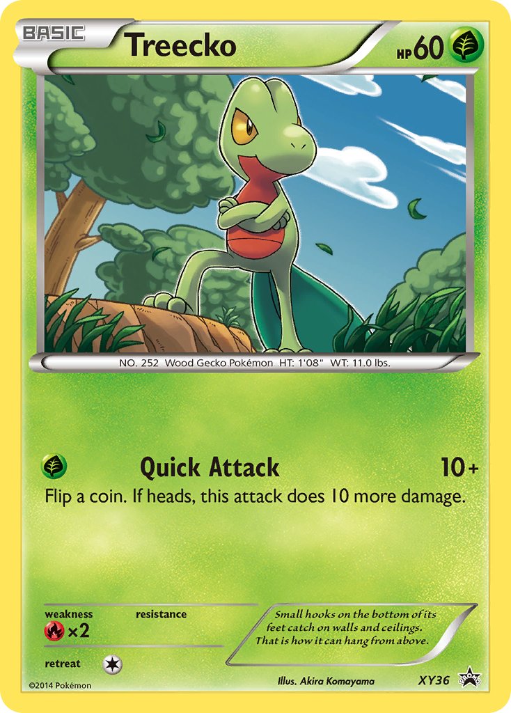 Treecko (XY36) [XY: Black Star Promos] | Total Play