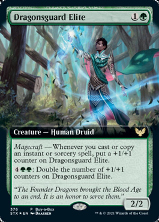 Dragonsguard Elite (Buy-A-Box) [Strixhaven: School of Mages Promos] | Total Play