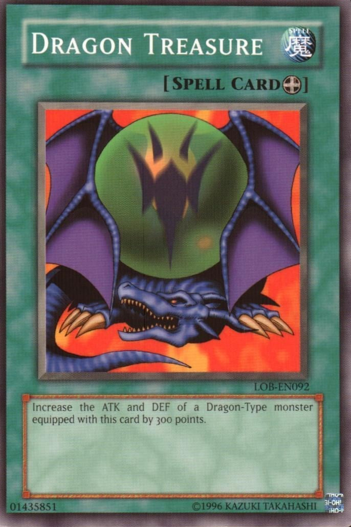 Dragon Treasure [LOB-EN092] Common | Total Play