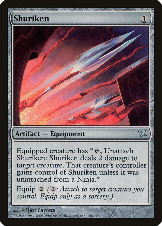 Shuriken [Betrayers of Kamigawa] | Total Play