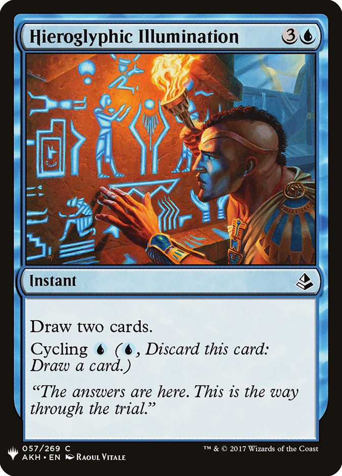 Hieroglyphic Illumination [Mystery Booster] | Total Play
