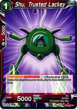 Shu, Trusted Lackey (BT5-017) [Miraculous Revival] | Total Play